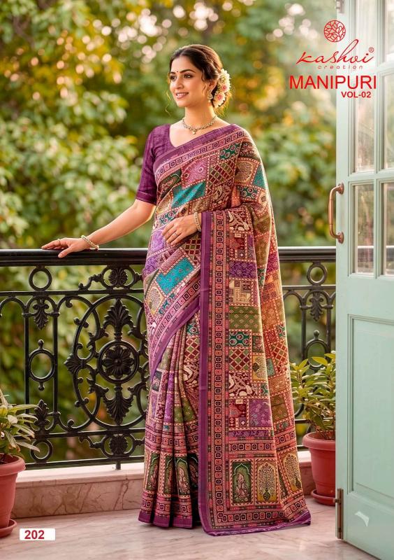 Kashvi manipuri vol 2 surat best saree market